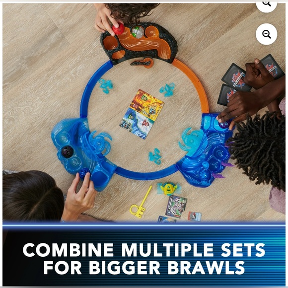 Bakugan Deluxe Training Playset with Special Attack Mantid, Dragonoid, and Octog - Picture 11 of 15